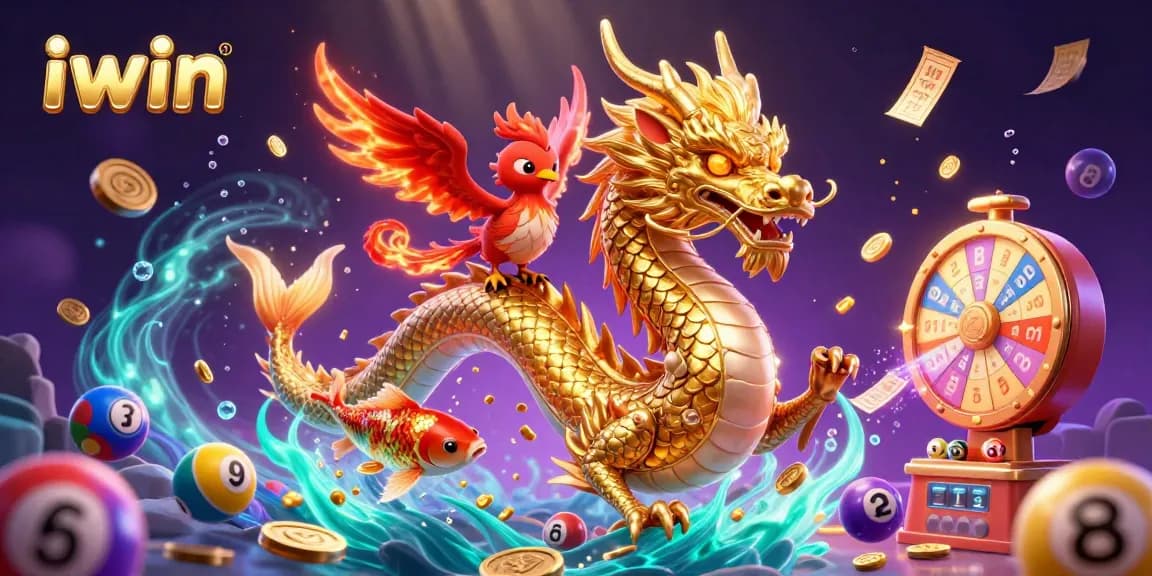 Engage with iwin games and experience thrilling lottery excitement with dynamic characters and vibrant elements.