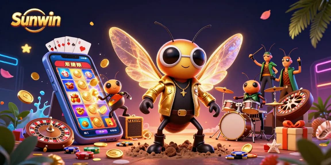 Experience thrilling gameplay at Sunwin with vibrant slot games and festive characters.