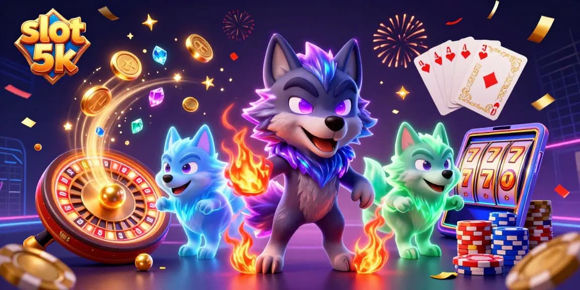 Experience thrilling slot action with slot 5k, featuring powerful wolves, treasures, and winning energy.