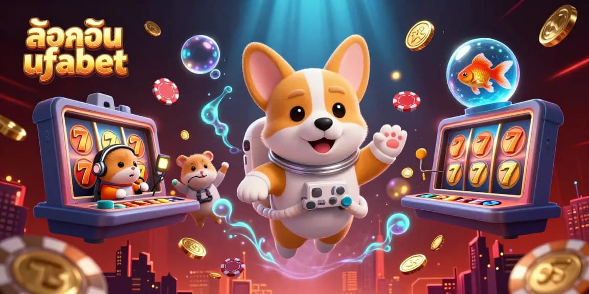 Play and win with ล็อคอิน ufabet in a dynamic space casino scene filled with adventure.