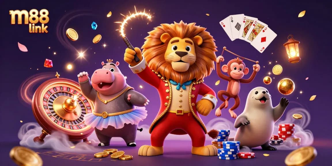 Trải nghiệm những chiến thắng hấp dẫn với liên kết m88 trong bức tranh casino sống động này featuring các nhân vật hàng đầu.