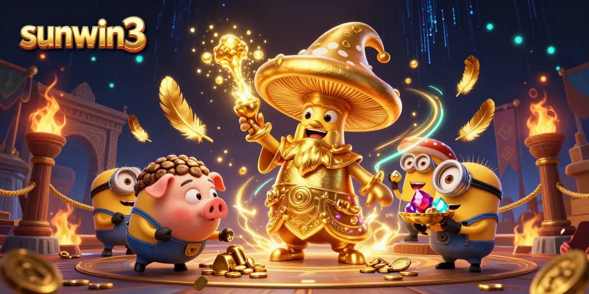 Bet on treasures with sunwin3 in an exciting golden gaming adventure.