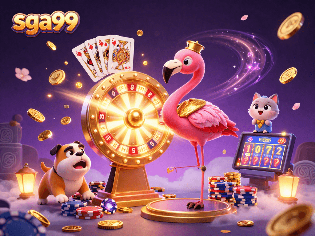 Spin the giant prize wheel with sga99 and uncover winning opportunities in a vibrant casino scene.