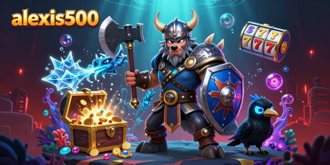 Experience exciting gameplay with alexis500 casino featuring vibrant slot machines, radiant treasures, and heroic characters.