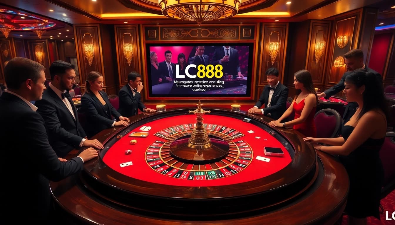 Experience the excitement at LC88 with luxury casino gameplay and vivid roulette action.