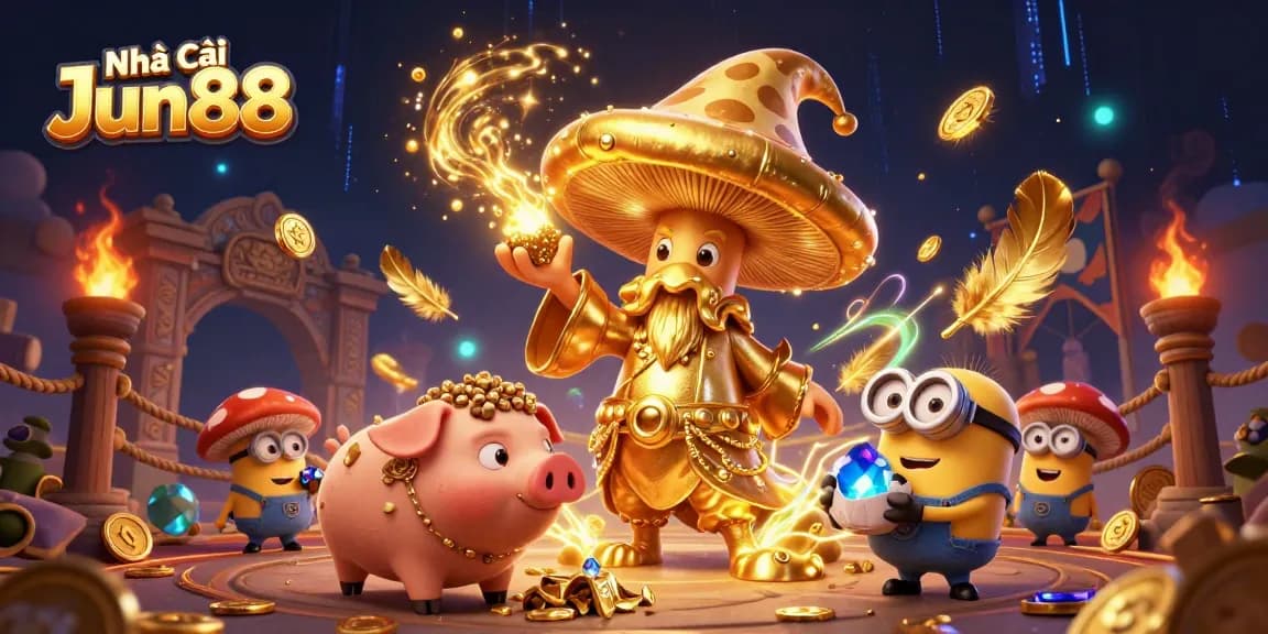 Engage in thrilling gameplay at Nhà cái Jun88 with a magical casino adventure.