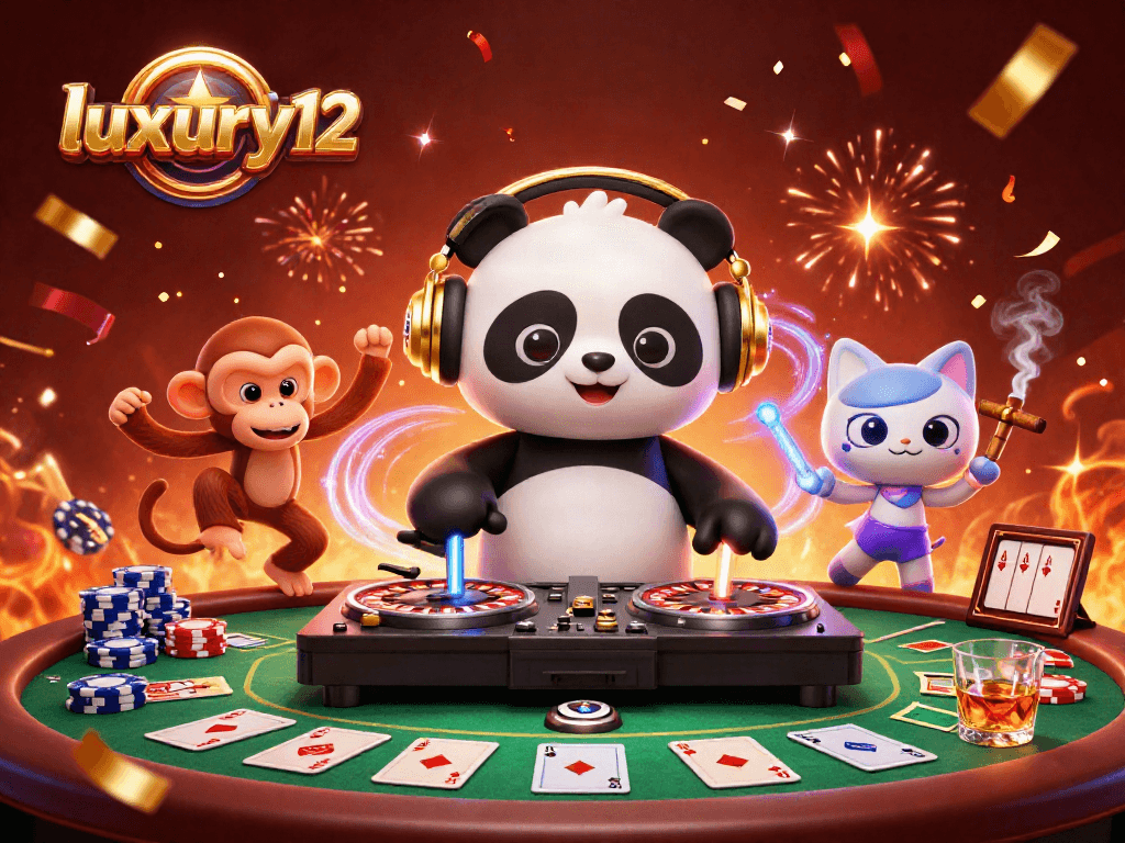 Mengguncang meja poker, luxury12 menghidupkan suasana perjudian dengan karakter unik dalam festival ketika bermain.