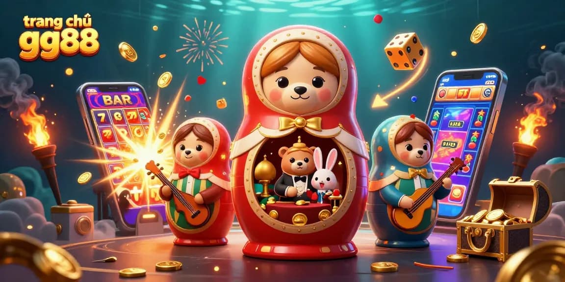 Experience the excitement of trang chủ gg88 as vibrant symbols and characters bring casino games to life.