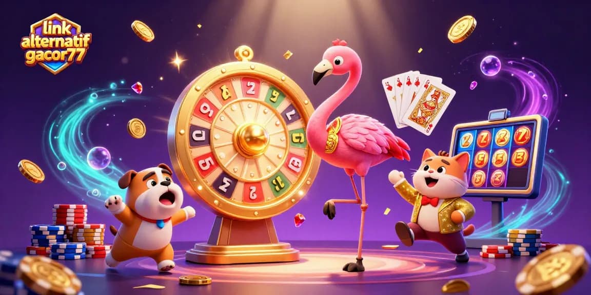 Menangkan hadiah dengan link alternatif gacor77 dan nikmati permainan seru di platform kasino online.