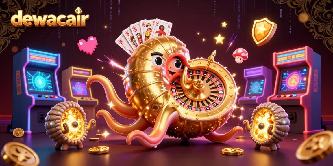 Play thrilling games at dewacair, where the giant nautilus becomes a dazzling roulette wheel!