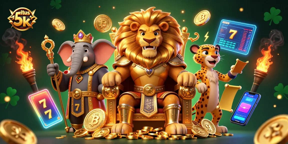 Experience high-risks and rewards at situs 5k with exciting slot games featuring vibrant characters.