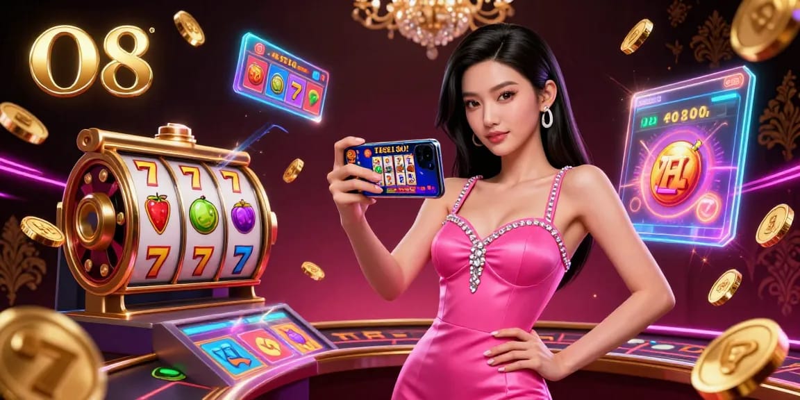 Experience thrilling slots action at O8 with dynamic visuals and engaging game elements.