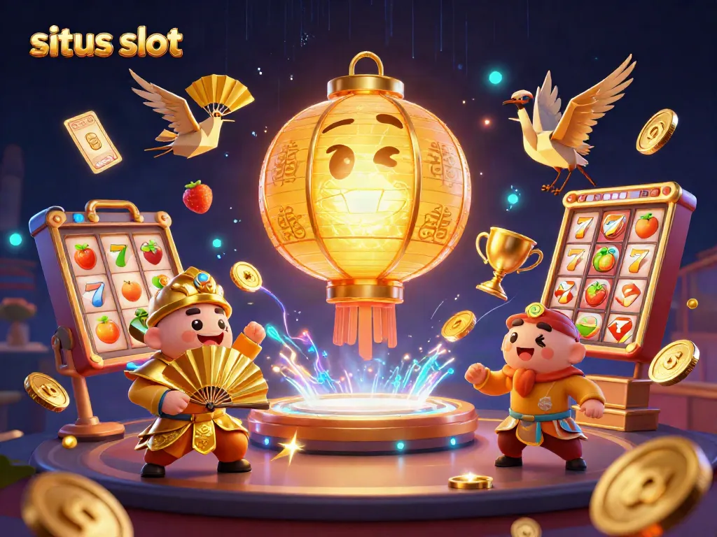Menyaksikan situs slot dengan karakter yang memancarkan keberuntungan dan simbol-simbol hoki yang megah, memikat para pemain.