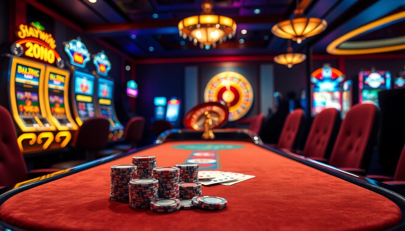 Experience thrilling gambling action at Haywin's luxurious casino with engaging poker games.