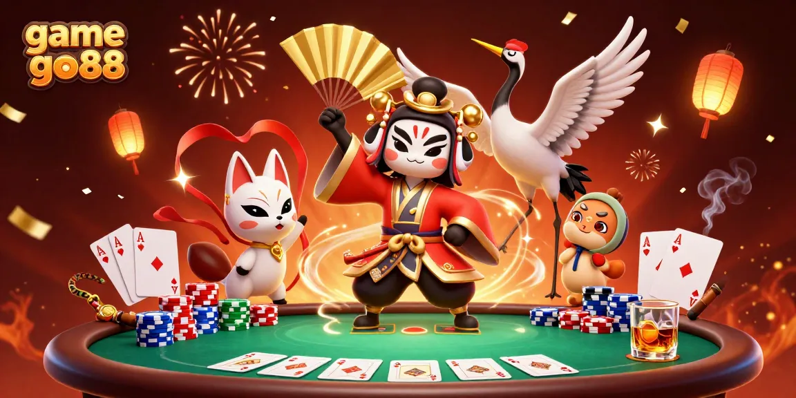 Engage with the thrilling game go88 amidst vibrant poker scenes and dynamic characters.