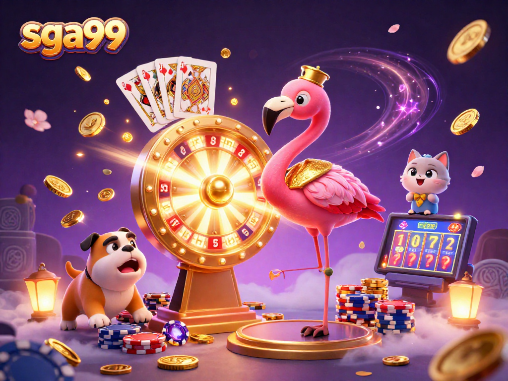 Spin the giant prize wheel with sga99 and uncover winning opportunities in a vibrant casino scene.