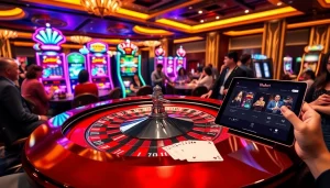 Experience high-stakes gambling excitement at https://thabet.vegas/ with a luxurious casino scene.
