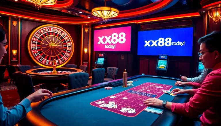 Experience high-stakes gambling action with https://xx88.today/ at our luxurious casino tables.