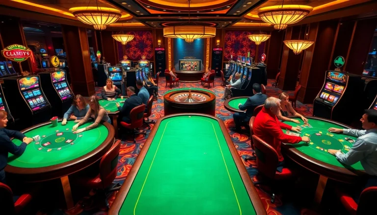 Experience excitement at Sunwin casino with vibrant gaming action and luxurious ambiance.