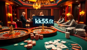 Experience the thrill of gambling at kk55.fit with vibrant casino tables and dynamic gameplay.