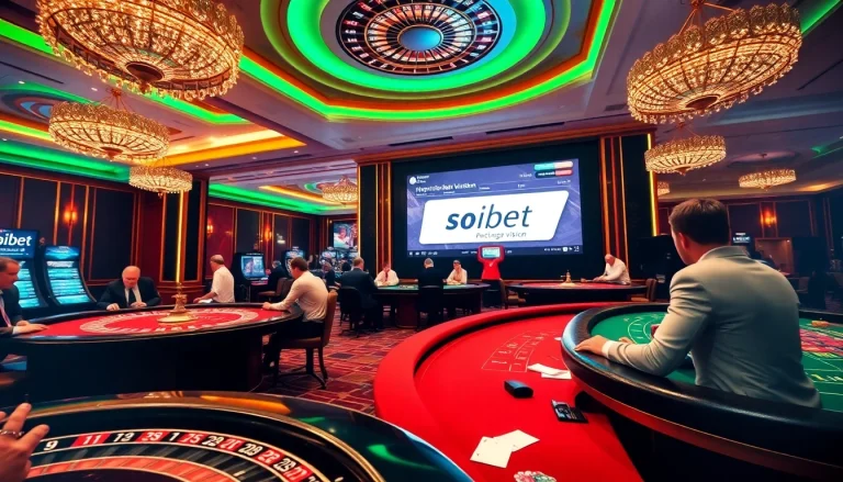 Engage in exciting casino gameplay at https://soibet.vision/ with vibrant tables and thrilling betting options.