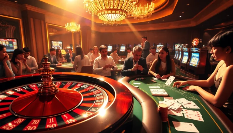 Experience the excitement of RR88 as players engage in thrilling casino games.